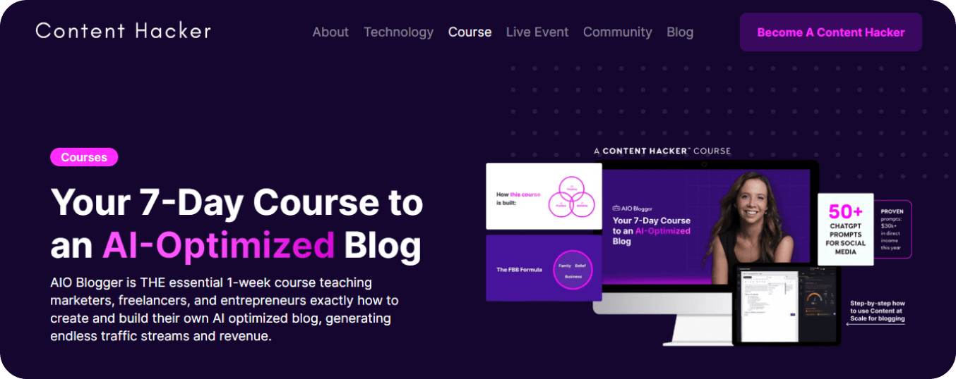 Content Hacker's Expert SEO Writing Course